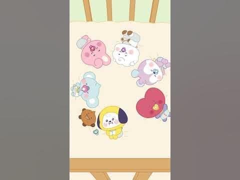 240402 BT21 - Oh my, who are these adorable little angels?! 🍼