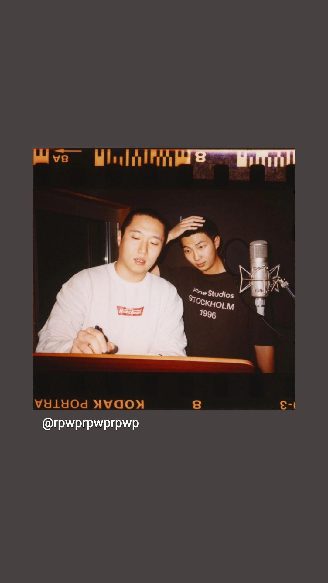 Namjoon IG Stories 210424