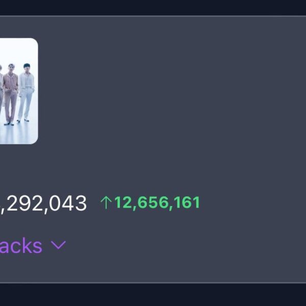 240507 BTS is the first group in Spotify history to gain 39 billion streams across all credits.