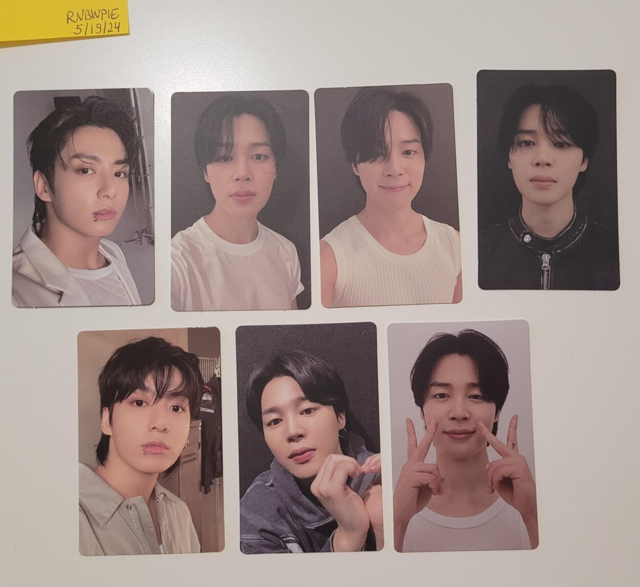 [WTS][WW/INT] FACE and GOLDEN photocards and POB + JIN and RM DVD and album photocards