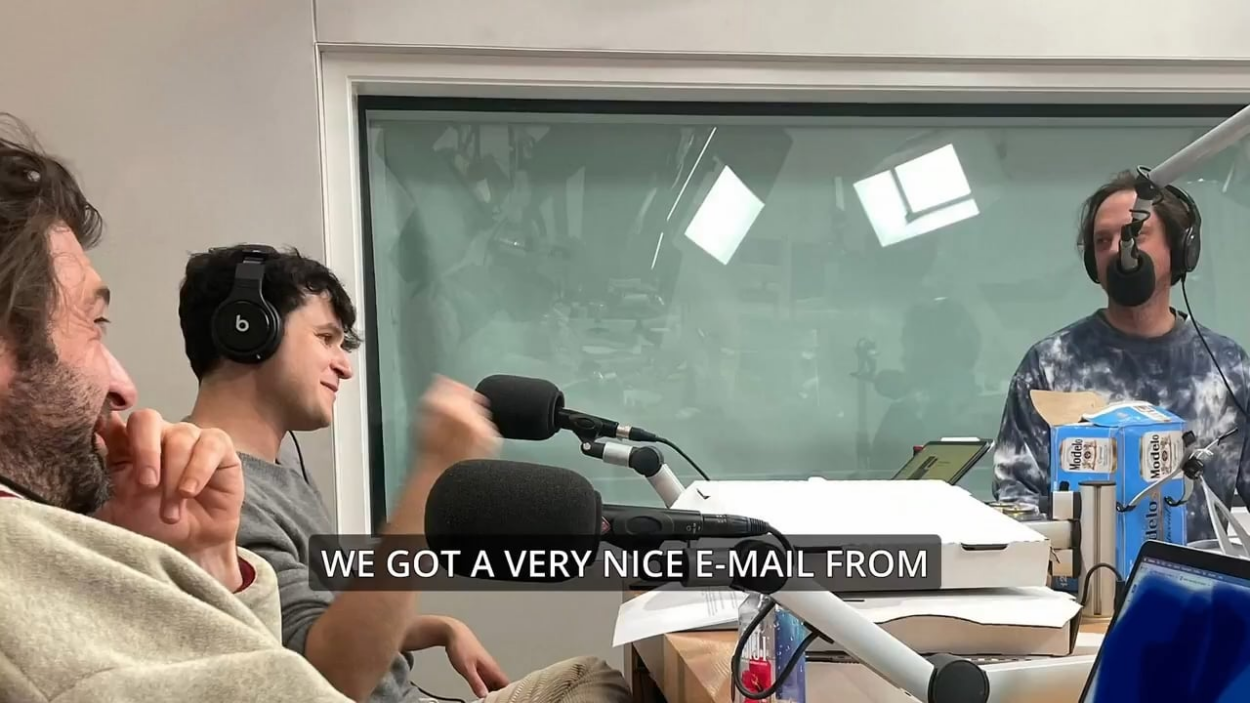 240503 Ezra Koenig of Vampire Weekend talks about RM for 9 minutes on his podcast, Time Crisis