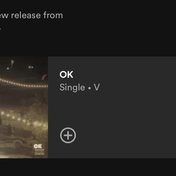 So this popped up on my Spotify, I’m so confused.