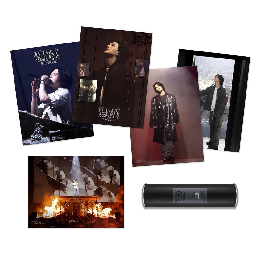 [NOTICE] SUGA | Agust D TOUR 'D-DAY' The Original POSTER SET Release announcement - 200524