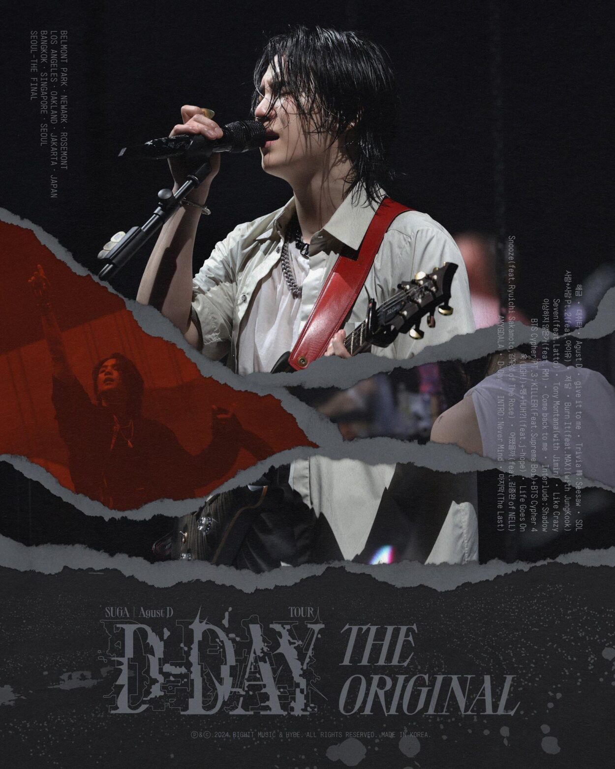 SUGA | Agust D Tour ‘D-DAY’ The Original Poster - 230534