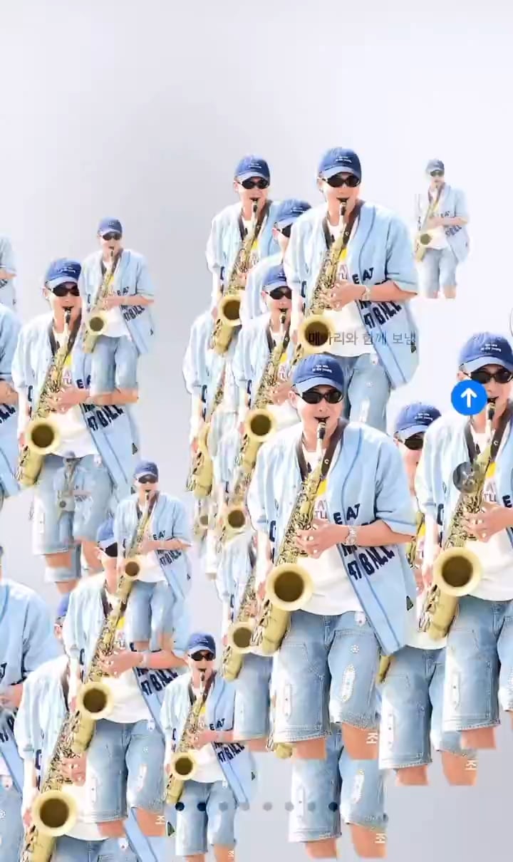 when you're already an incredibly accomplished leader, rapper, songwriter, singer, producer and dancer, and decide to add "saxophonist" to the list