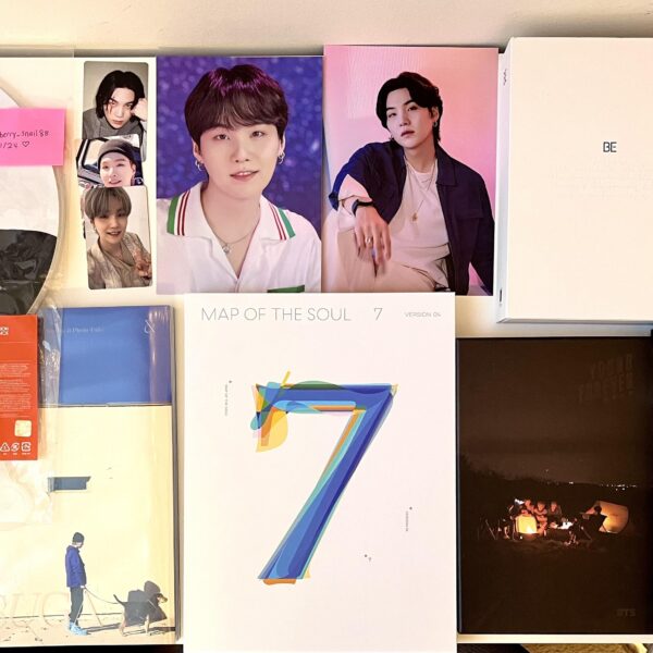 [WTS][USA] BTS Albums, PCs, Postcards, Suga Photobook, Suga Picket