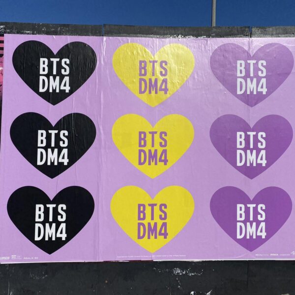 ARMY sees a curious poster at 2024 Festa - 130624