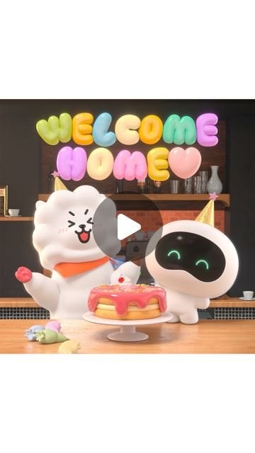 240608 BT21 - I have a friend to introduce to UNISTARS! 💖🎂
This friend has come from very far away 🚀