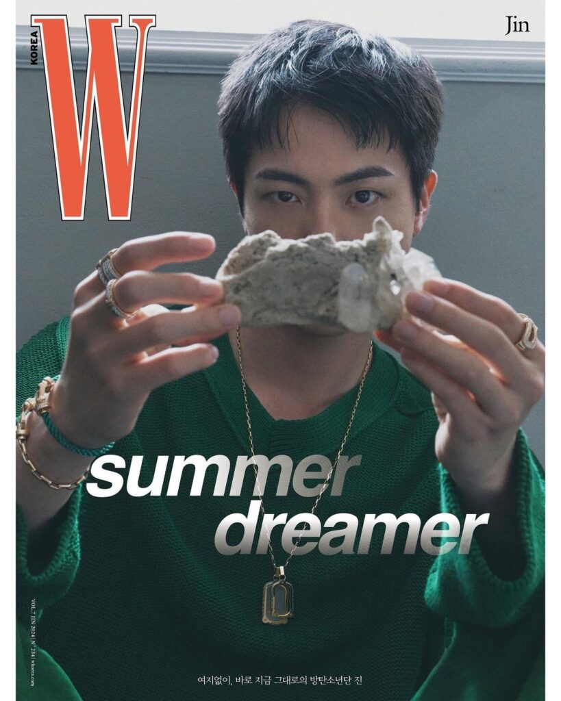 Jin for W Korea (Teaser Covers) - 100724