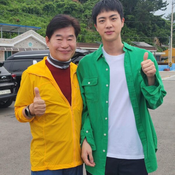 Chef Lee Yeonbok IG Post with Jin - 020724
