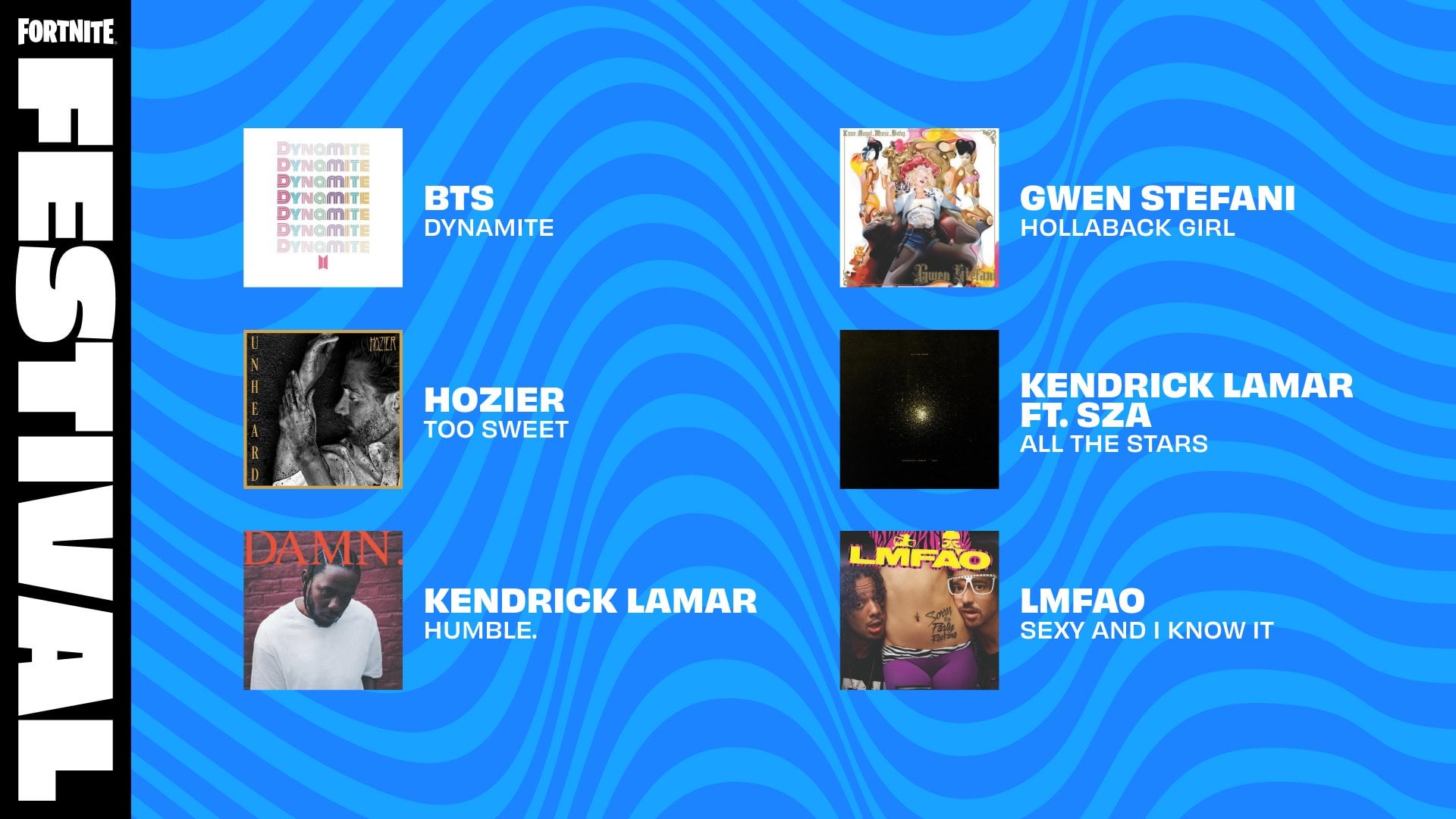 240702 Dynamite added to New Jam Tracks for Fortnite Festival this week