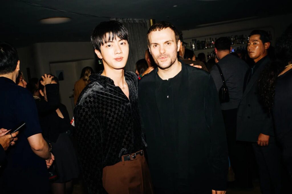[Vogue] Jin & Gucci’s Creative Director Sabato De Sarno - 220924