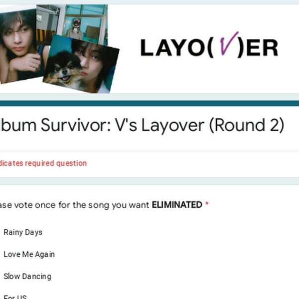 /r/bangtan Album Survivor Series: V's 'Layover' ROUND TWO