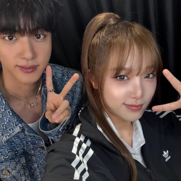 Yena Twitter with Jin 280625