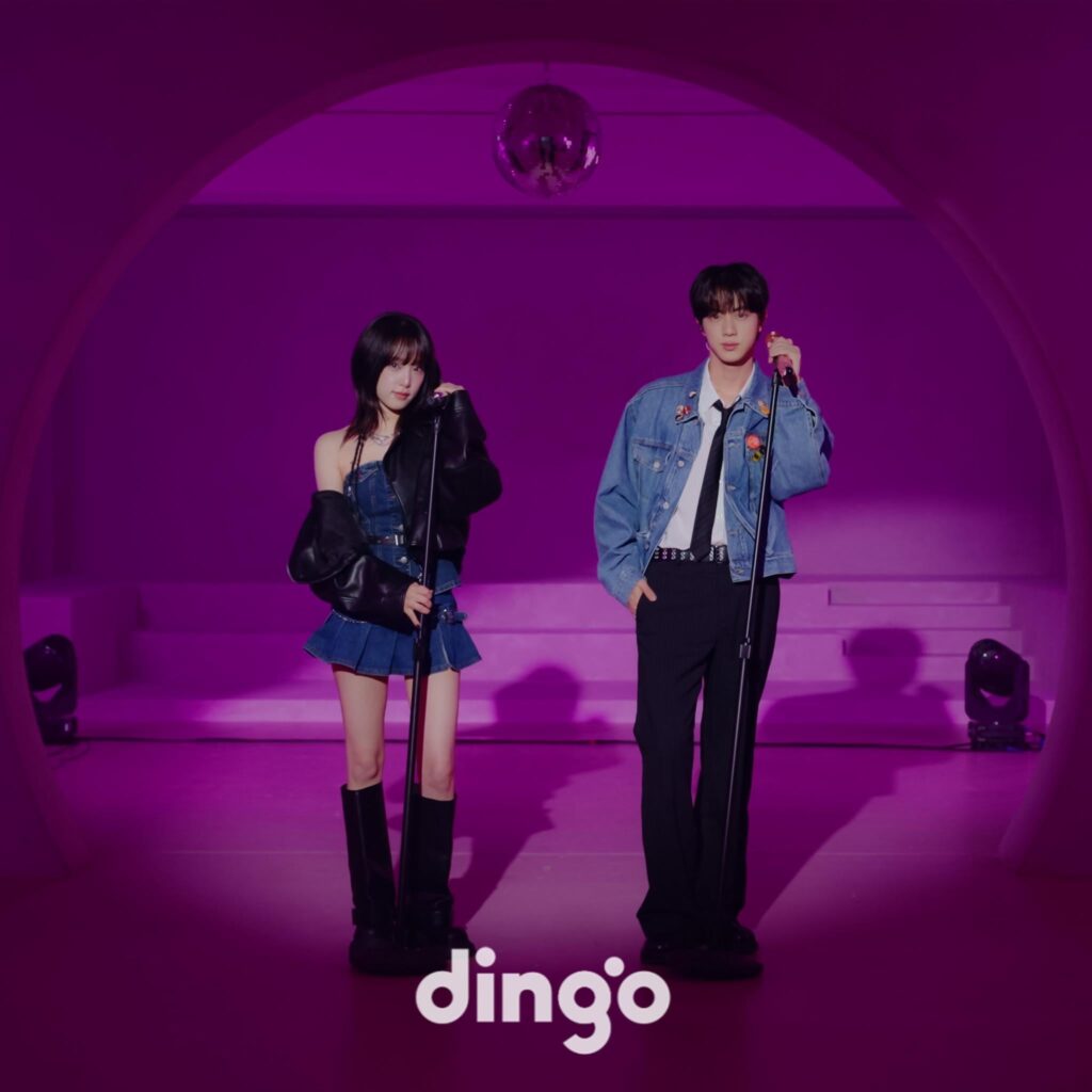 dingo music Twitter with Jin & YENA - 180525