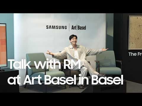 [Samsung Newsroom] Talk with RM about Samsung Art Store, Art TV - 200625