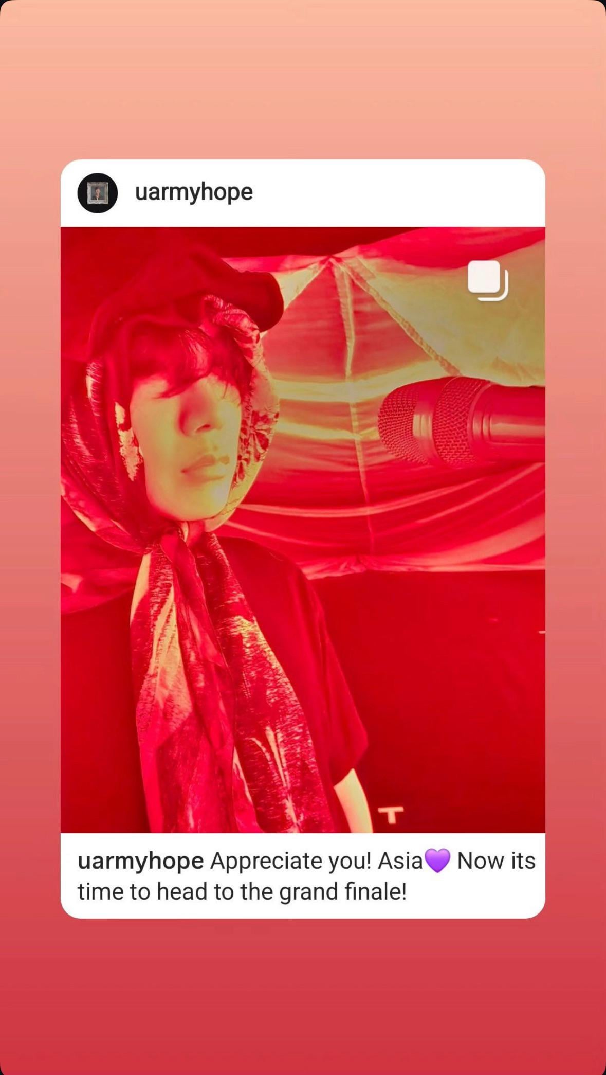 Hobi IG Story 070625
