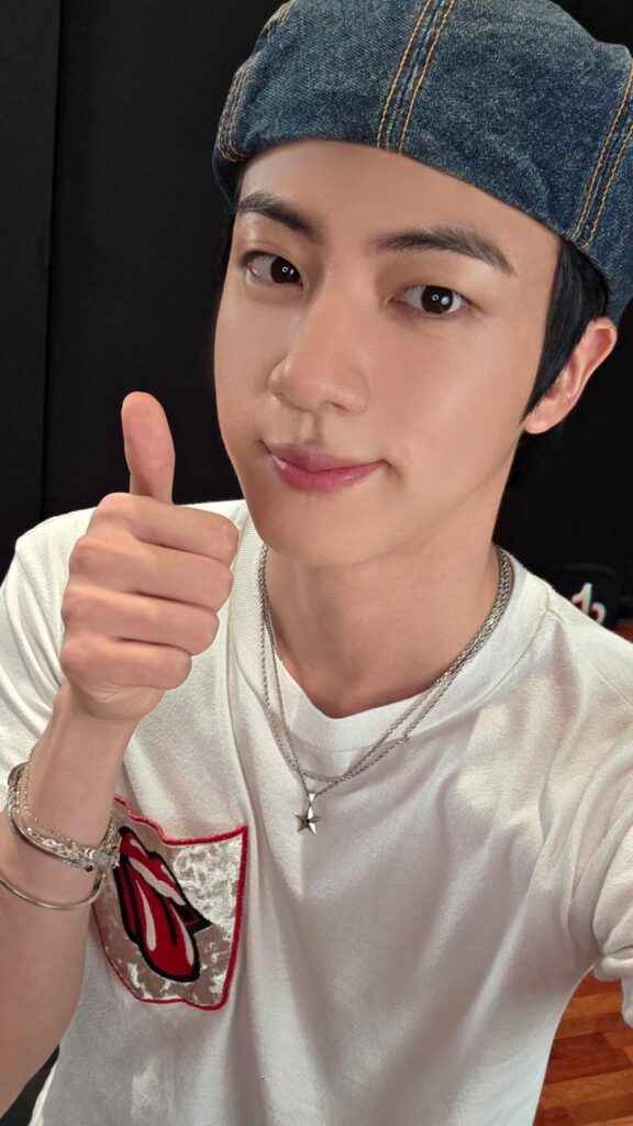 TikTok Korea Twitter with Jin - 160525