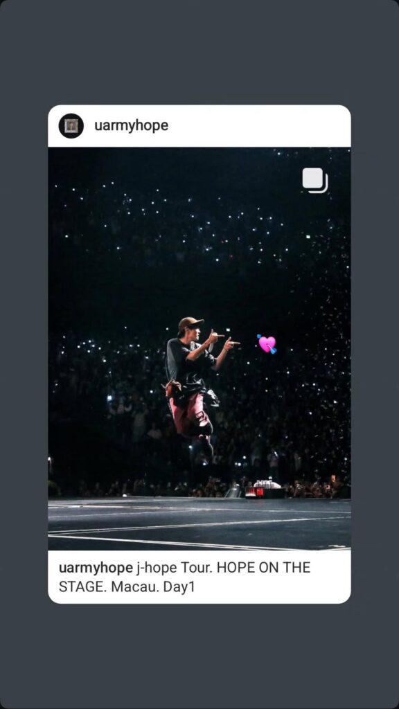 Hobi IG Story 180525