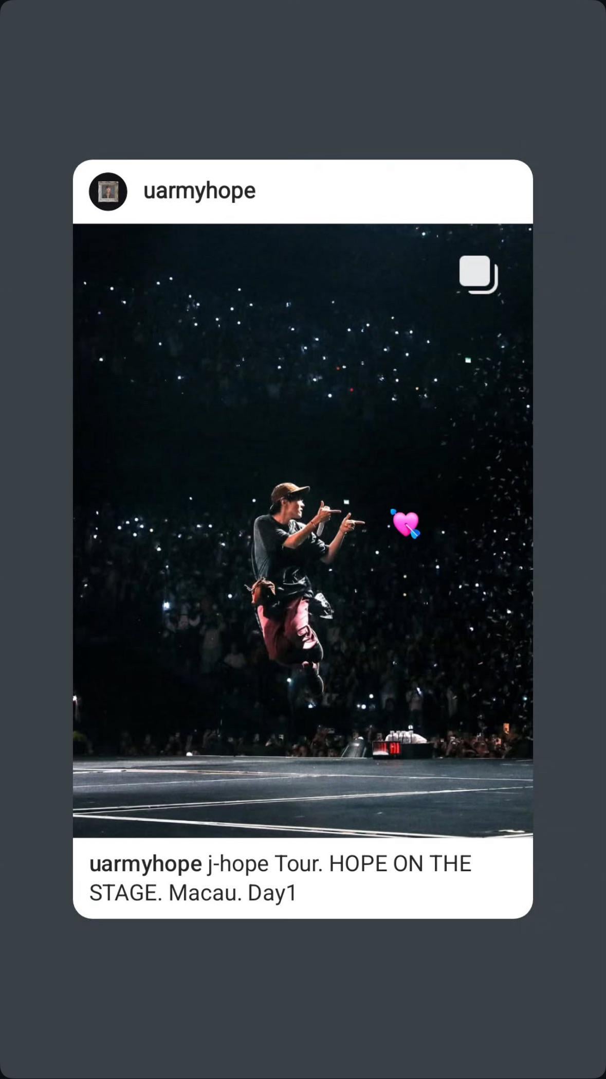 Hobi IG Story 180525