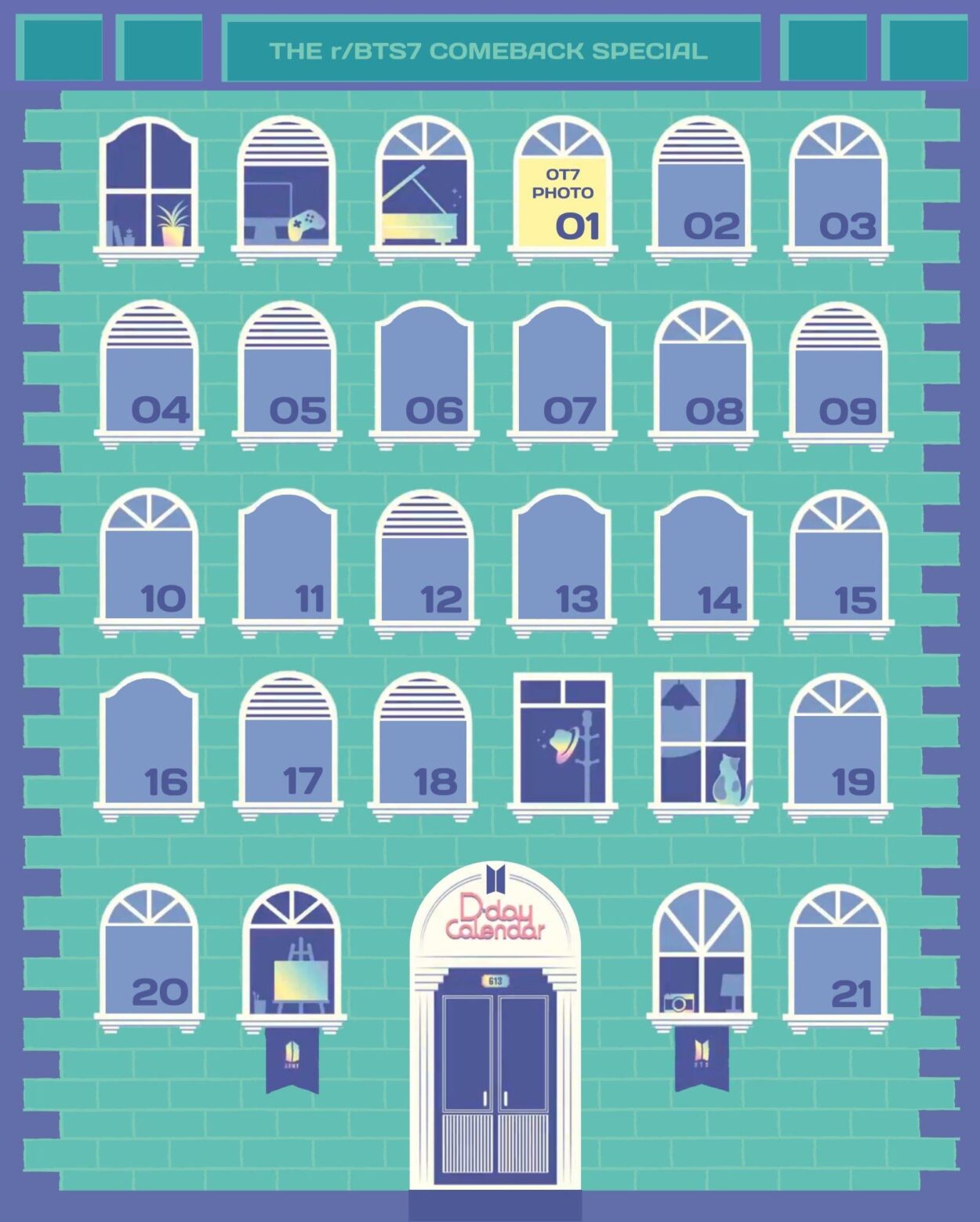 The r/BTS7 Comeback Special | Day 01 | Favourite OT7 Photo