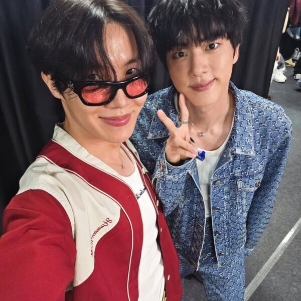 Hobi IG Post with Jin 280625