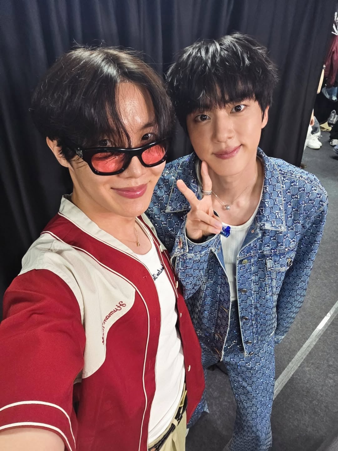 Hobi IG Post with Jin 280625