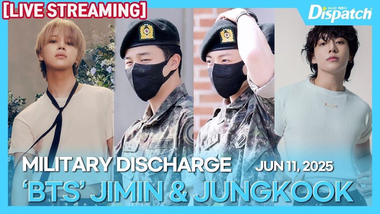 250611 Jimin and Jung Kook Military Discharge Megathread