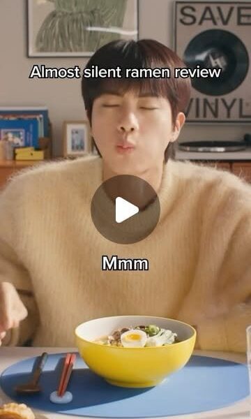 250603 Otoki Global on Instagram: We think it's safe to say Jin gives Jin Ramen a 10/10 🙂‍↕️