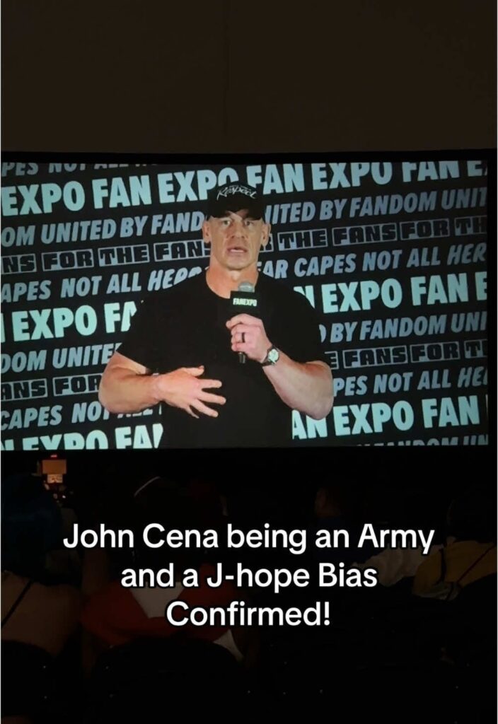 250531 John Cena talks about BTS at Fan Expo in Dallas