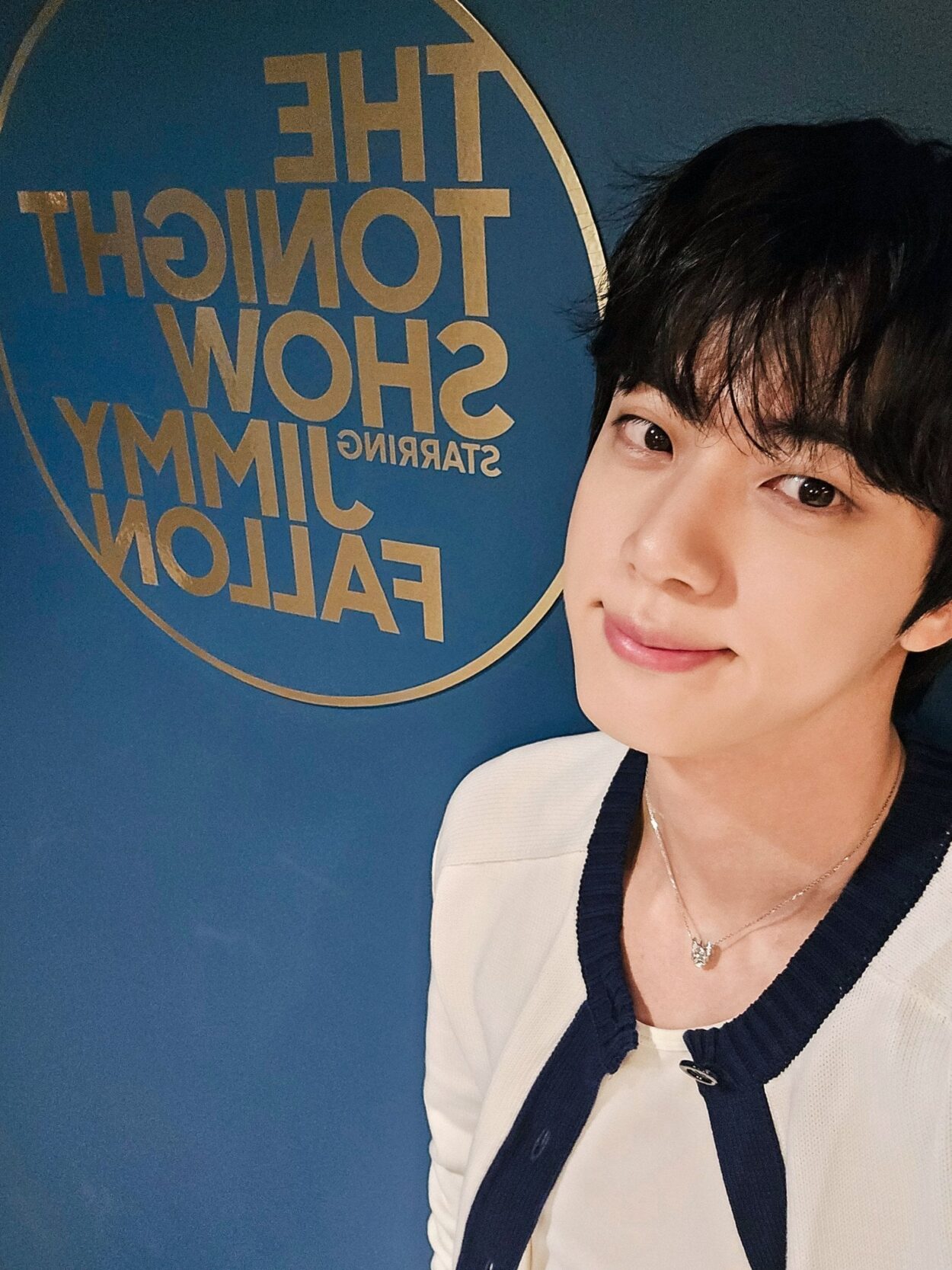 250522 BTS Official on Twitter: Today’s Bangtan with Jin @ The Tonight Show