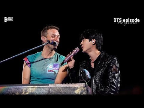 250531 [EPISODE] 진 (Jin) Coldplay Concert Guest Appearance Shoot Sketch