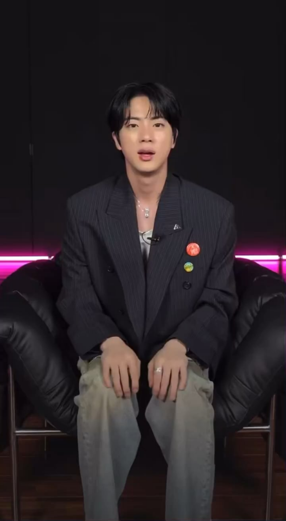 [Spotify] Jin’s promotional video for ‘Echo’ - 050525