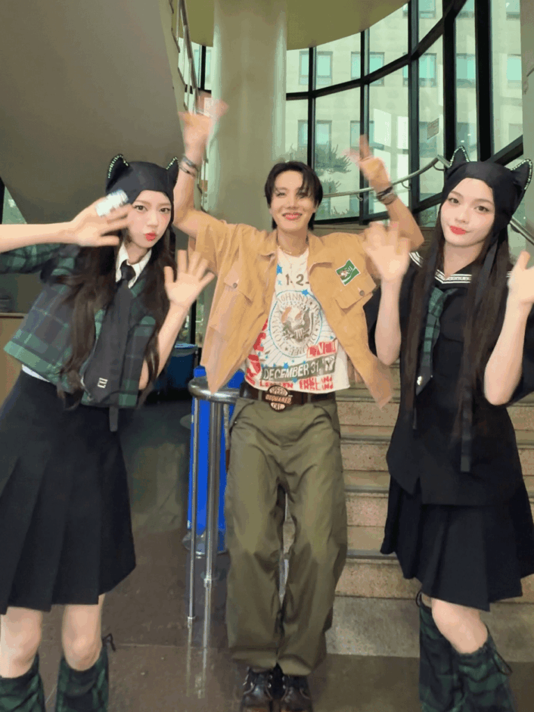 250620 ILLIT Iroha and Moka on TikTok with j-hope: ‘Do The Dance’ Dance Challenge