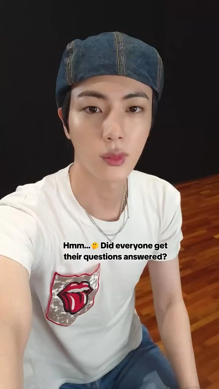 TikTok Korea with Jin - 240525