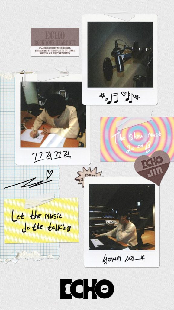 250430 Weverse: 진 (Jin) 'Echo' Diary 📖