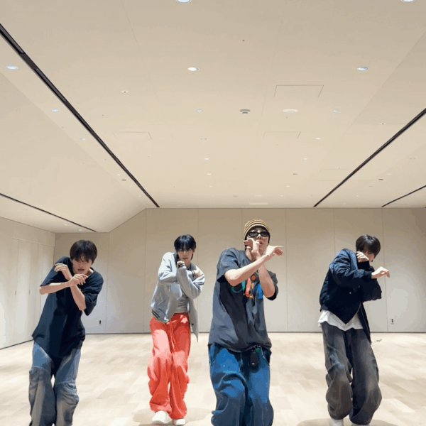 250617 BTS Official on TikTok: j-hope with TWS Shinyu, Dohoon & Jihoon - ‘Killin’ It Girl’ Dance Challenge