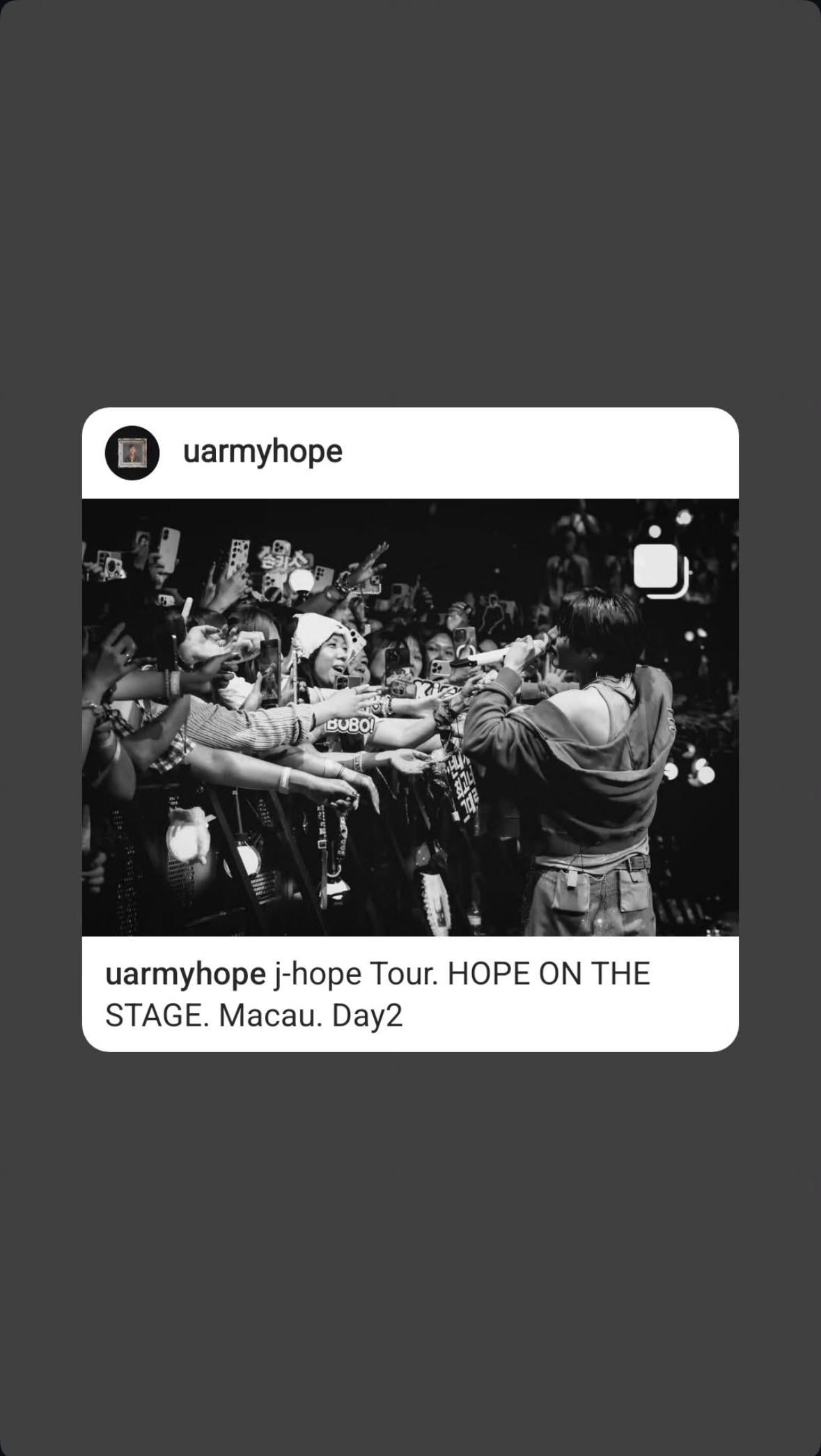 Hobi IG Story 190525