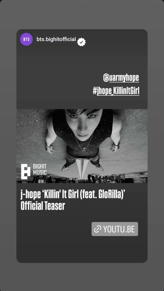 Hobi IG Story 090625