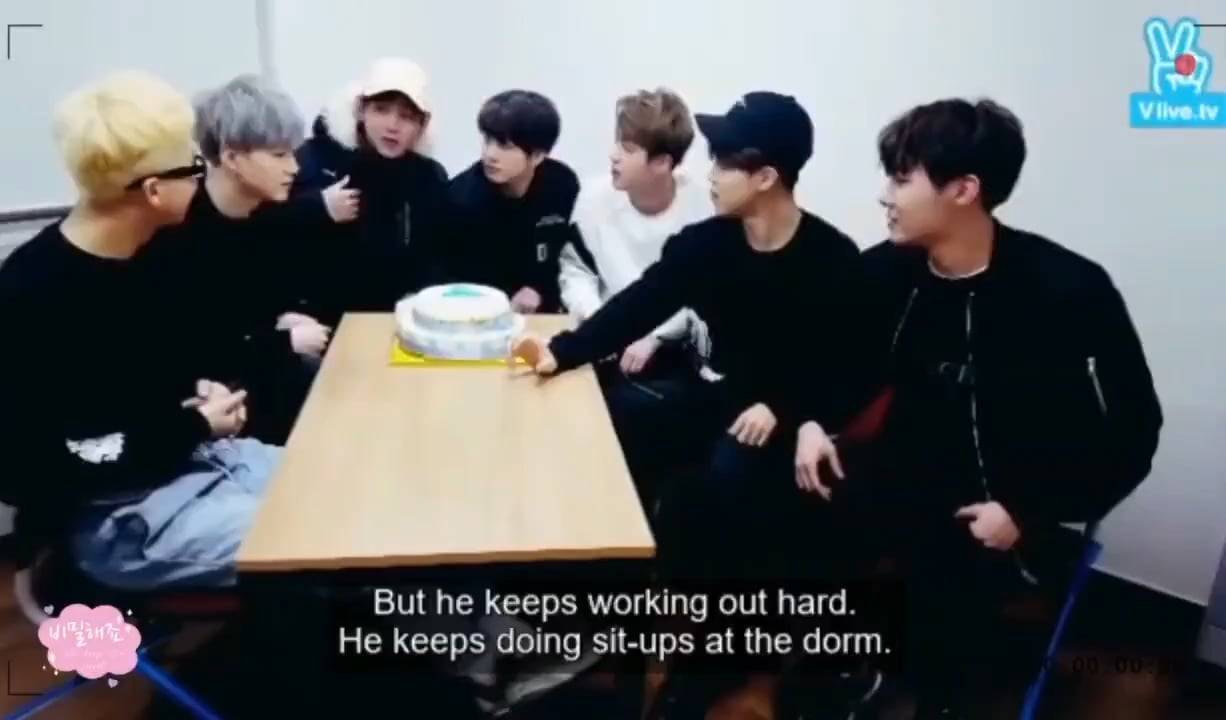 A man who keeps his word: "When we release the 5th studio album. When we're 30. The 10th anniversary album. After finishing the military service?"
