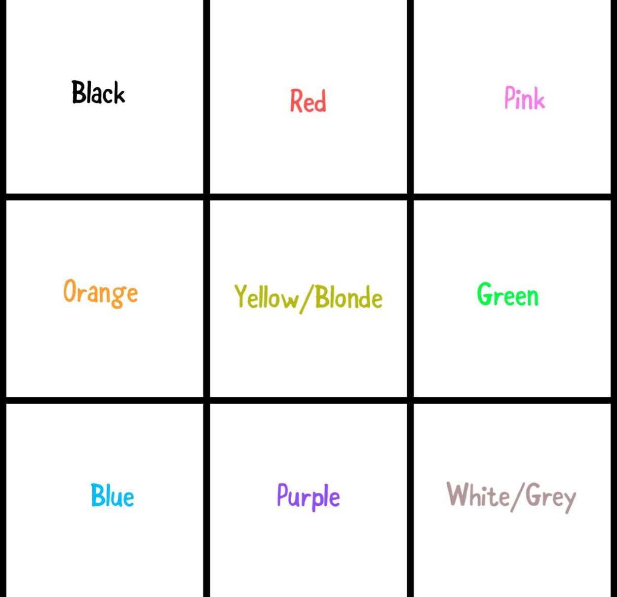 Which member wore the hair color best?