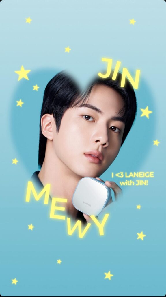 Laneige Korea IG Story feat. Jin - 060525