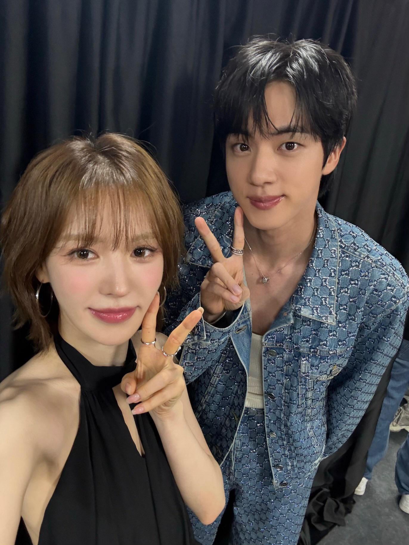 Wendy Twitter with Jin 290625