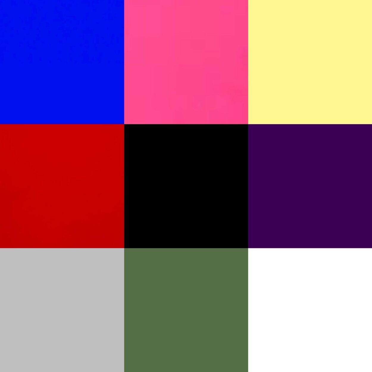 Which member had Most ICONIC BLUE hair.