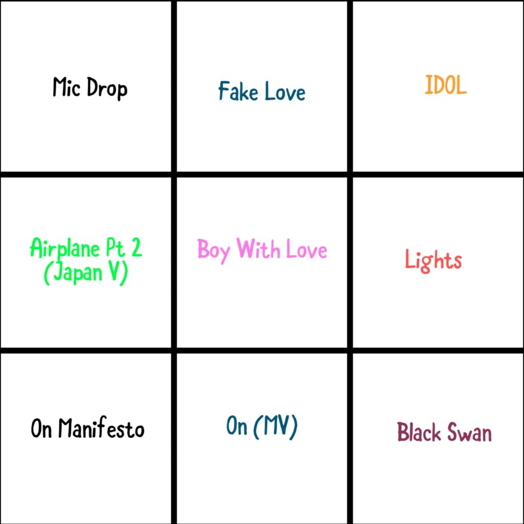 Which member had your attention in these music videos?