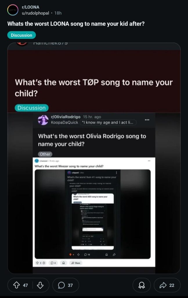 what's the worst bts song to name your child after?