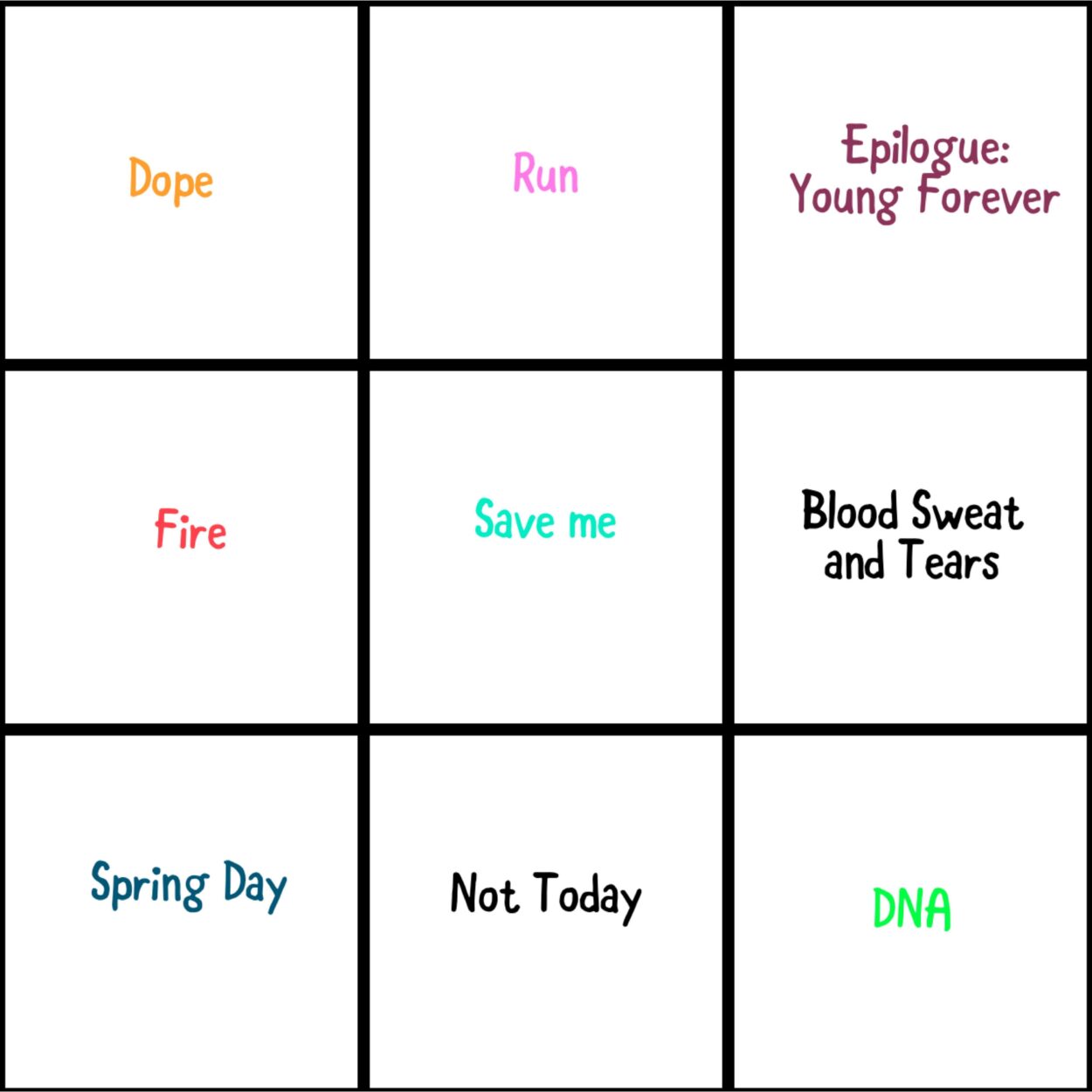 Which member biased you or biased wrecked you in the MV?