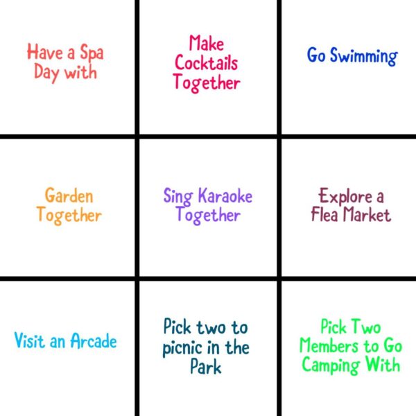 Which member are you doing the activity with?