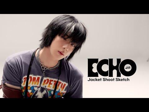 250508 진 (Jin) ‘Echo’ Jacket Shoot Sketch