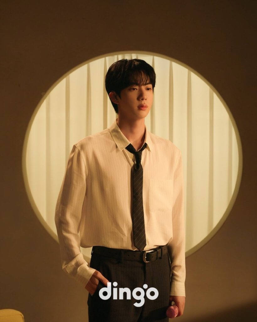 250516 dingo: Jin will be on Dingo Live on 18 May, 7pm KST
